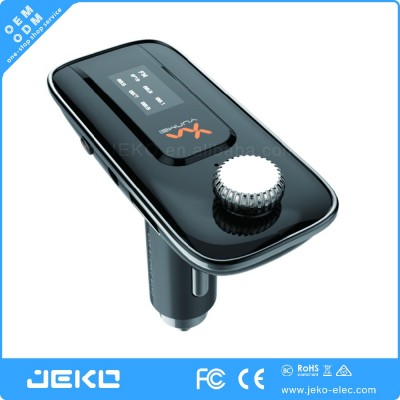 High performance digital wireless bluetooth car fm transmitter bluetooth usb charger