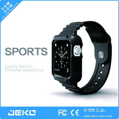 2016 latest fashion design sport silicon apple watch band 38mm/42mm